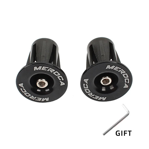 1 Pair Mountain Road Bike Handlebar End Plugs Aluminum Alloy Handle