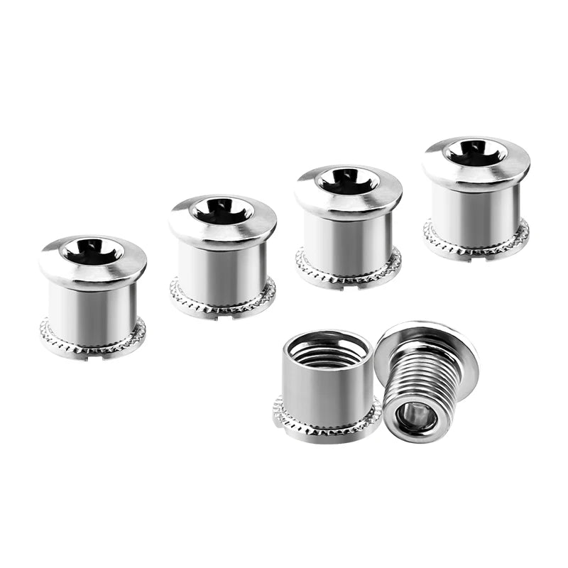 MUQZI 5 Pair Chainring Bolts Bike Single Double Three Disc Chainring