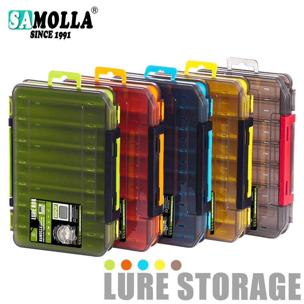 Fishing Tackle Box 14 Compartments Fishing Accessories Lure Hook