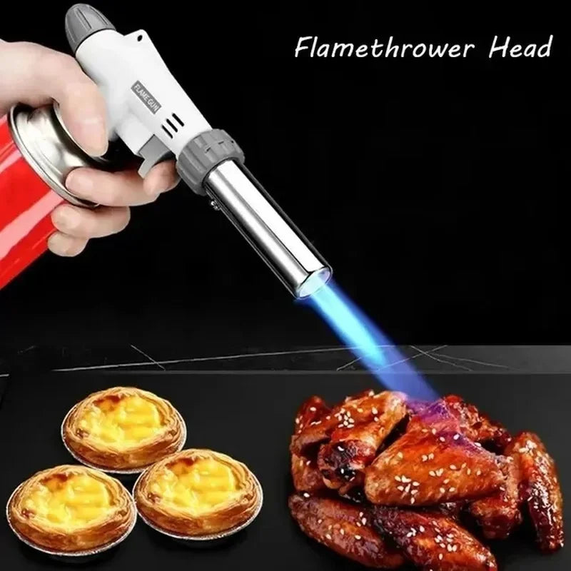 Portable Metal Flame Gun Butane Gas Welding-Burner Welding Gas Burner