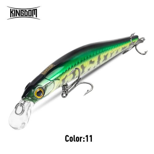 Kingdom Sinking Minnow Saltwater Fishing Lures  Crankbait  Hard Baits