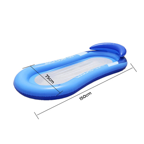 2024 Outdoor Foldable Water Hammock Inflatable Floating Swimming Pool