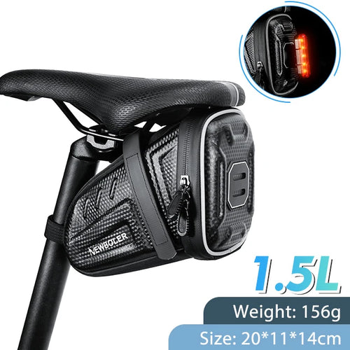 2025 NEW Waterproof Bicycle Saddle Bag MTB Road Bike Saddlebags