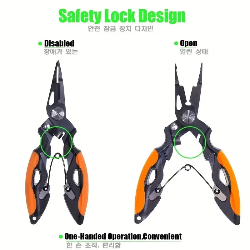 New Multifunctional Fishing Pliers Accessories 420 Stainless Steel