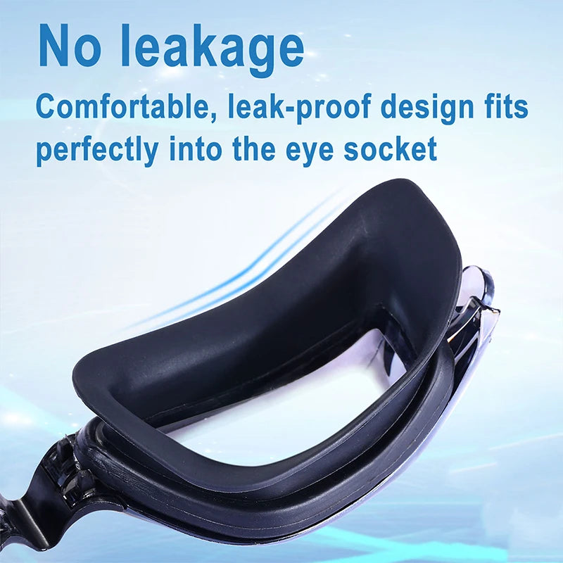 High Definition Swimming Goggles Adult Fashion Universal Silicone