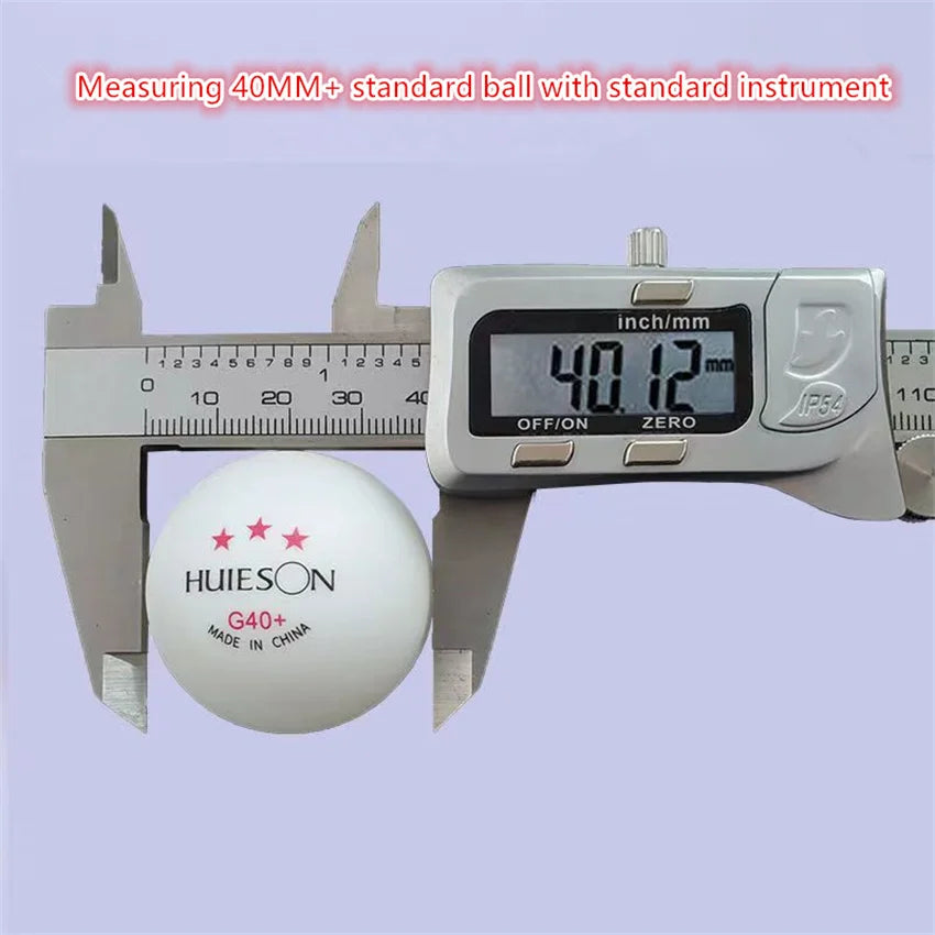 Huieson 3 Star Ping Pong Balls 50~100 PCS ABS 40+ New Material Table
