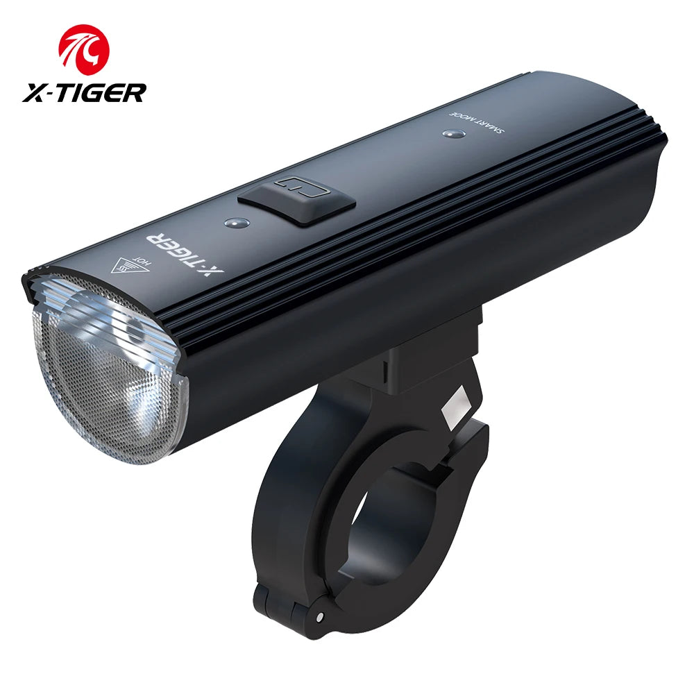 X-TIGER Smart Bicycle Light Waterproof Flashlight TYPE-C Charging