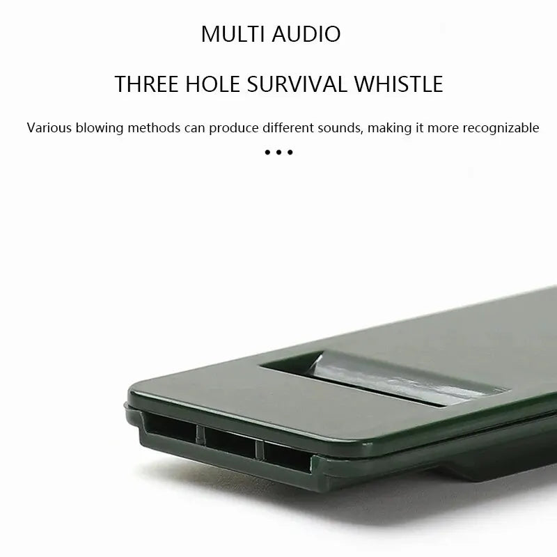 Outdoor Multi Audio Distress Whistle Three Frequency Outdoor Survival