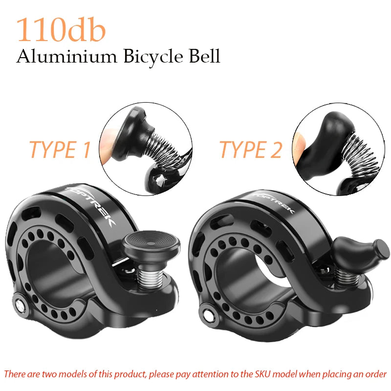 NEW Bicycle Bell Ring Stainless MTB Cycling Horn Bike Bell Handlebar