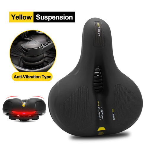 Hollow Breathable Bicycle Saddle Men Women MTB Road Bike Saddle Shock
