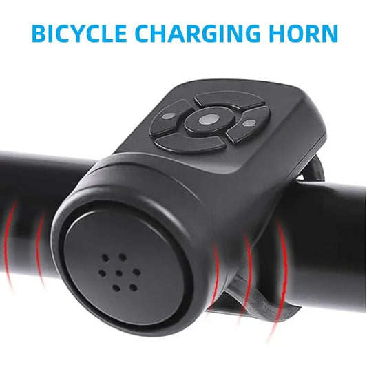 Bicycle Electric Bell Bike USB Charging Horn MTB Mountain Bike Warning