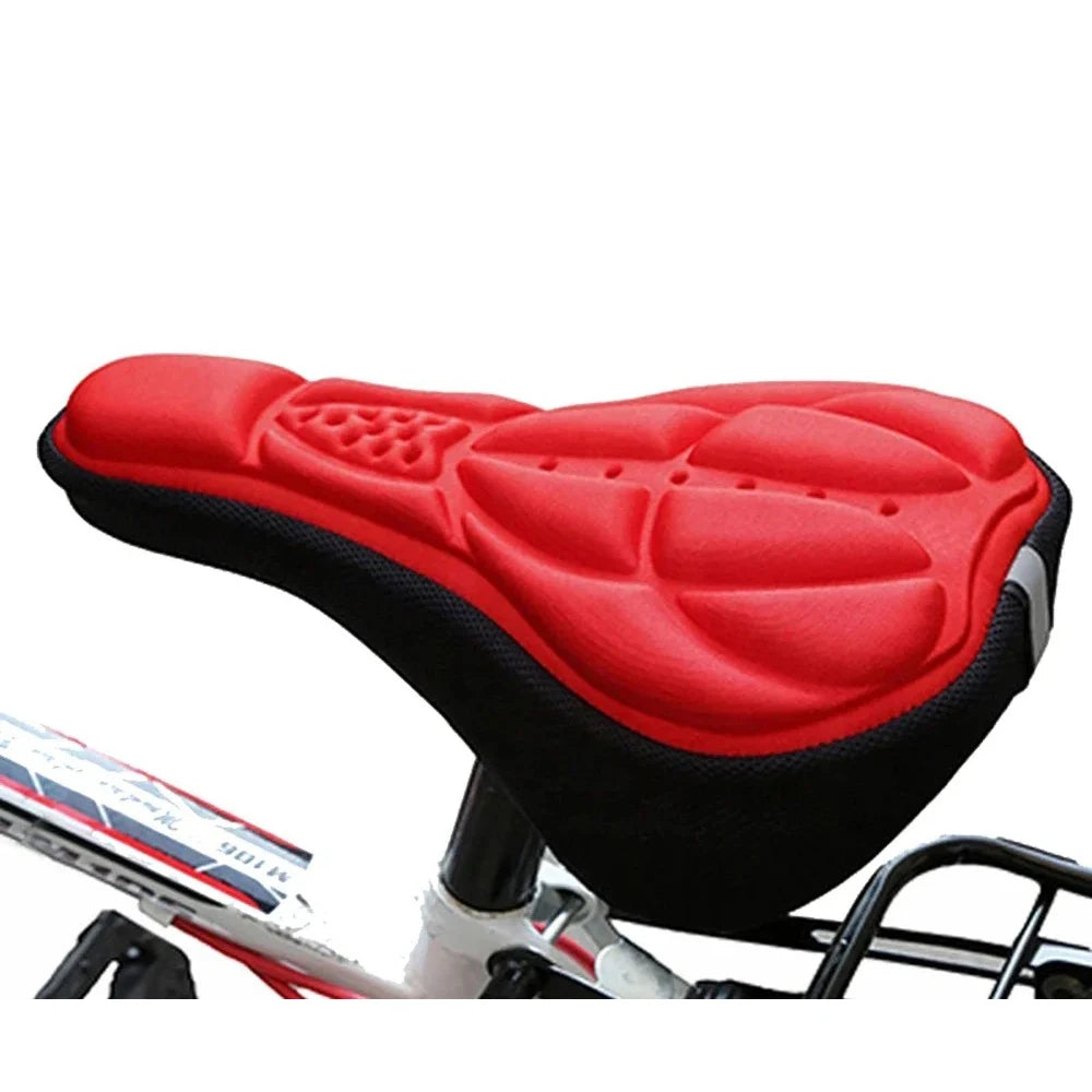 2025 Bicycle Saddle 3D Soft Cycling Seat Cover MTB Mountain Bike
