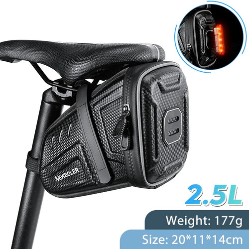 2025 NEW Waterproof Bicycle Saddle Bag MTB Road Bike Saddlebags