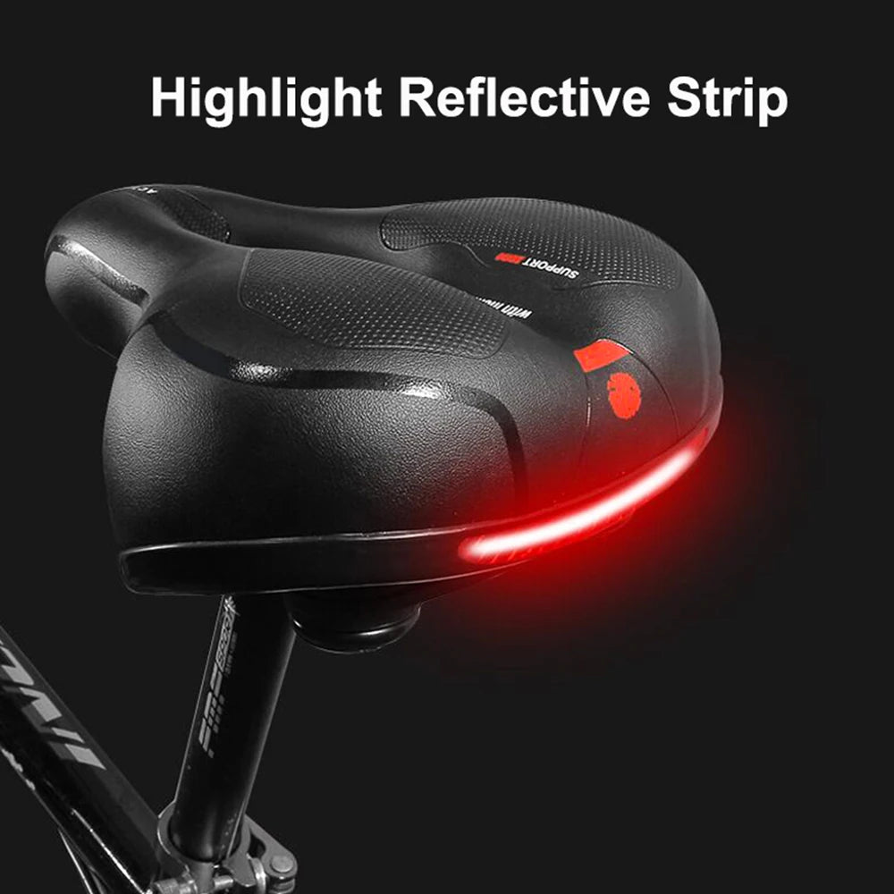 Hollow Breathable Bicycle Saddle Men Women MTB Road Bike Saddle Shock