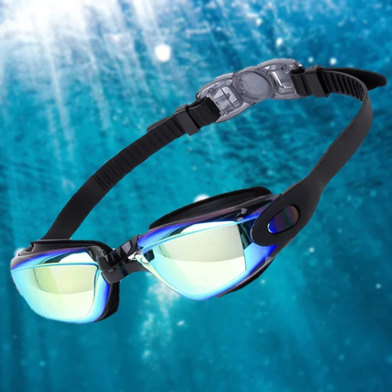 High Definition Swimming Goggles Adult Fashion Universal Silicone