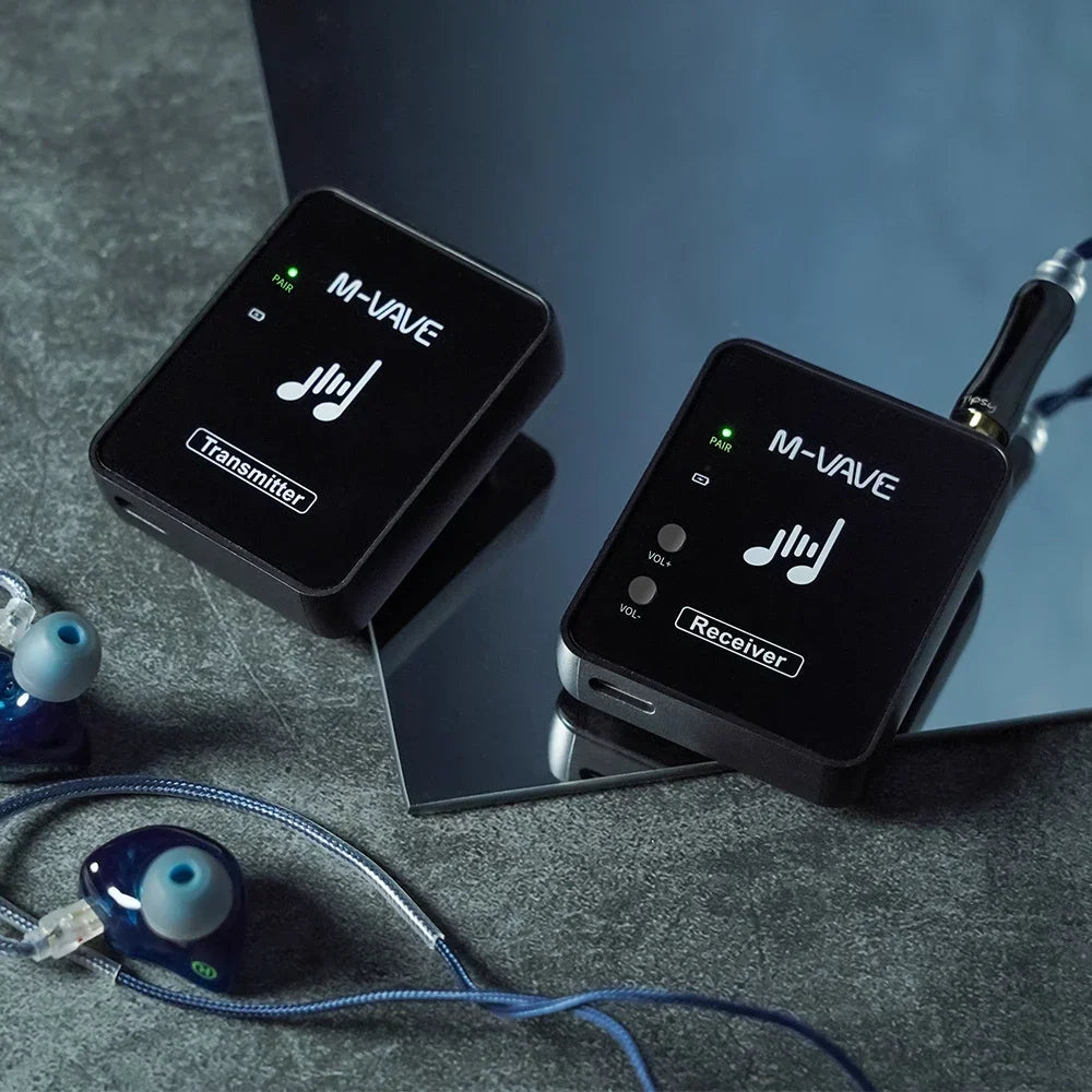 M-VAVE Wireless Earphone Monitor WP-9 WP-10 2.4G Rechargeable