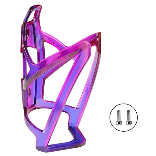 Bicycle Water Bottle Cage Colorful Gradient Cycling Bottle Holder