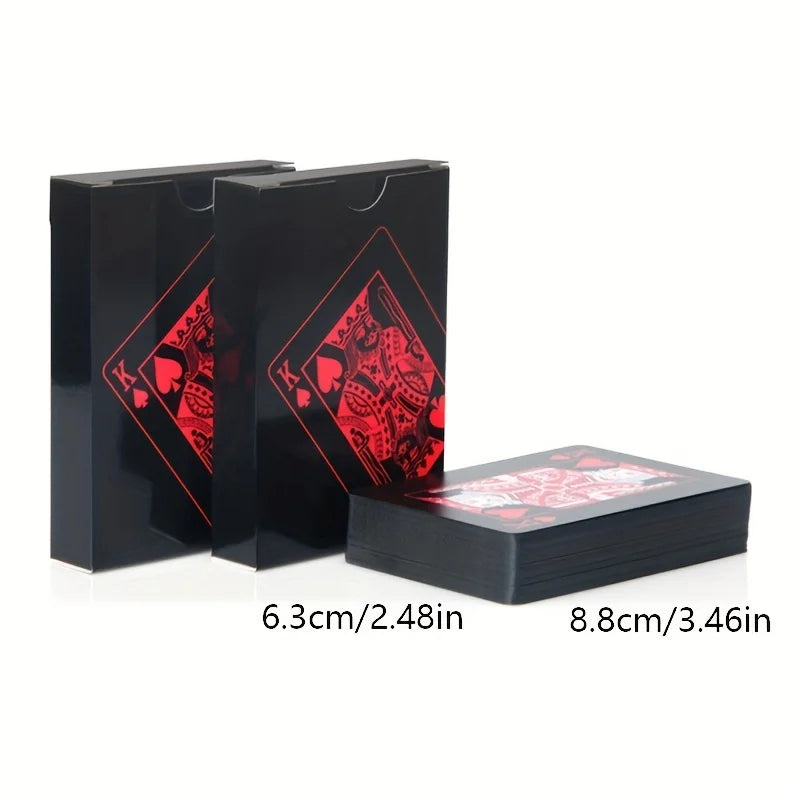 Waterproof PVC Illusionist Poker Cards - Durable & Aesthetically