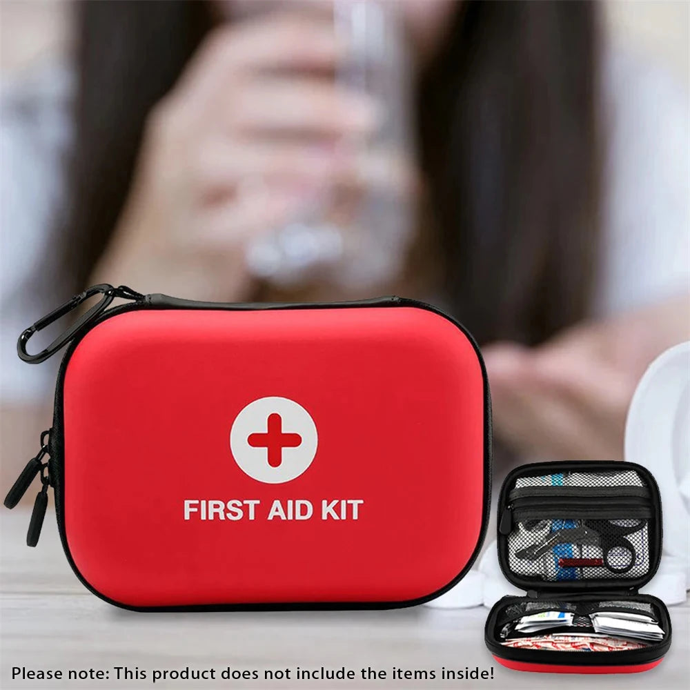 Empty Portable Emergency Medical First Aid Bag Storage Box for