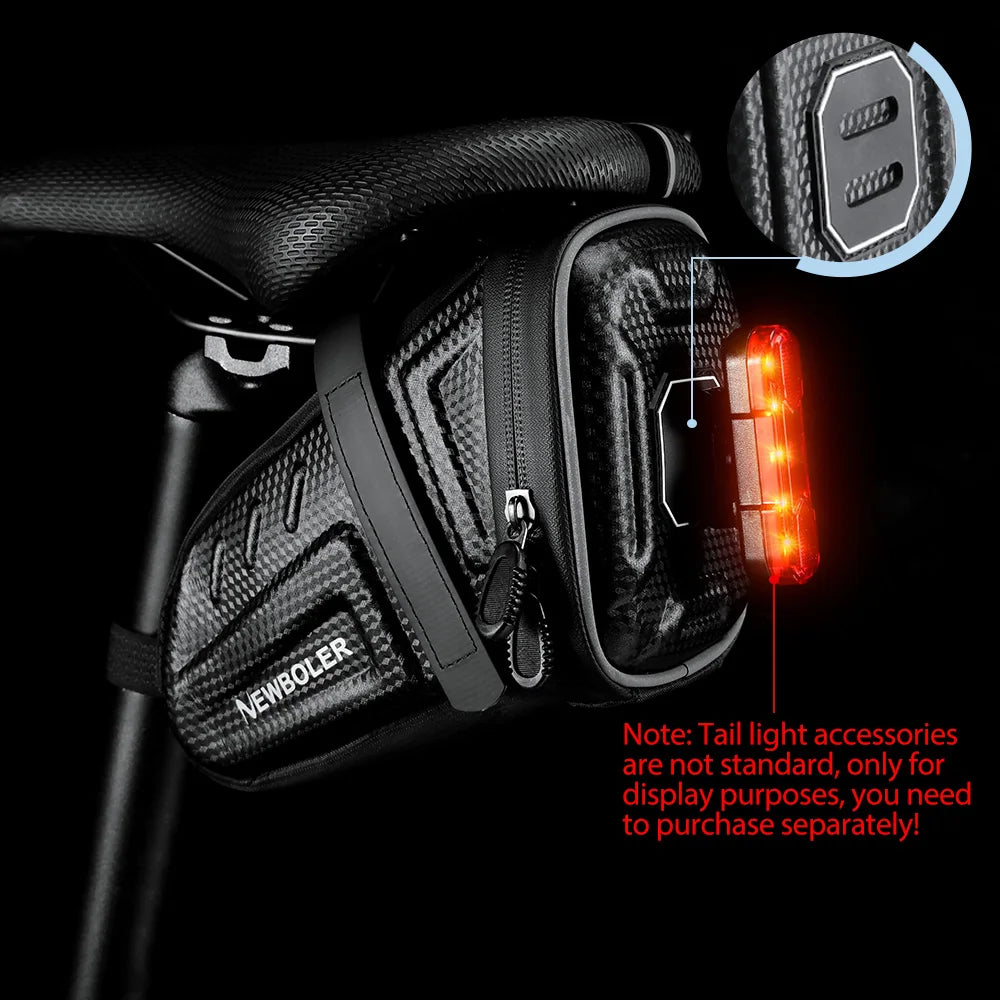 2025 NEW Waterproof Bicycle Saddle Bag MTB Road Bike Saddlebags