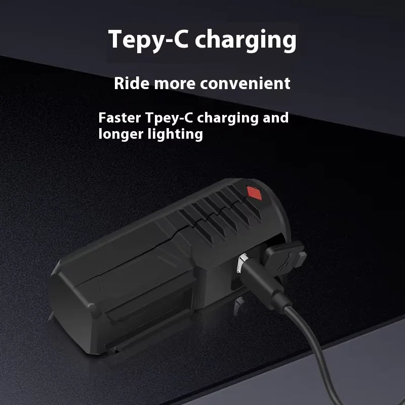 Super Bright LED USB Cycling Lighting Outdoor Waterproof Bicycle