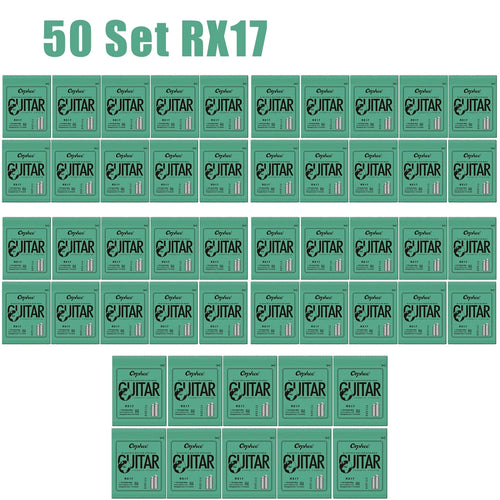 10/50 Set Orphee Electric Guitar Strings Set RX Series Hexagonal