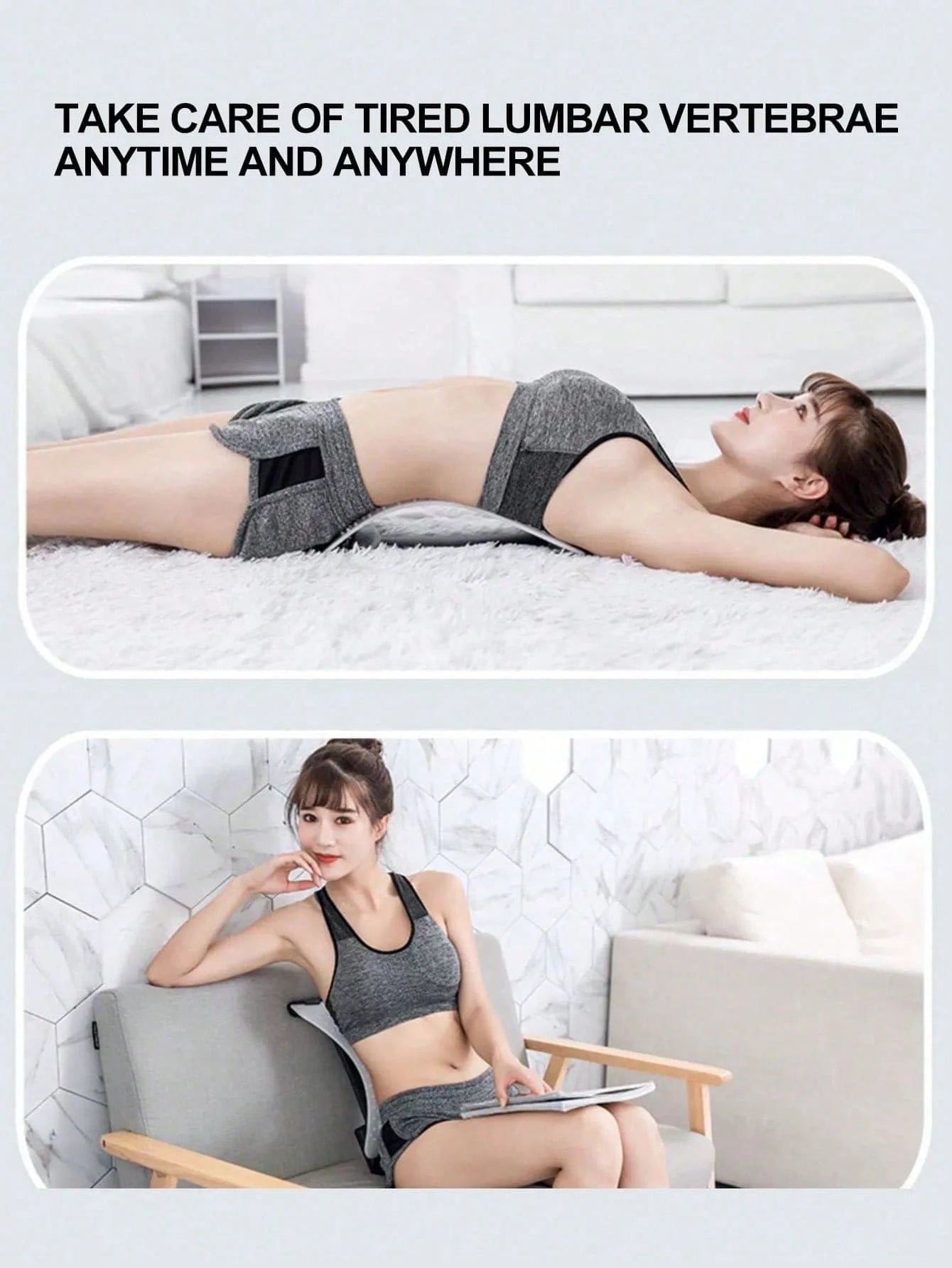 Lumbar Spine Soothers For Stretching The Waist And Neck, Back Massager