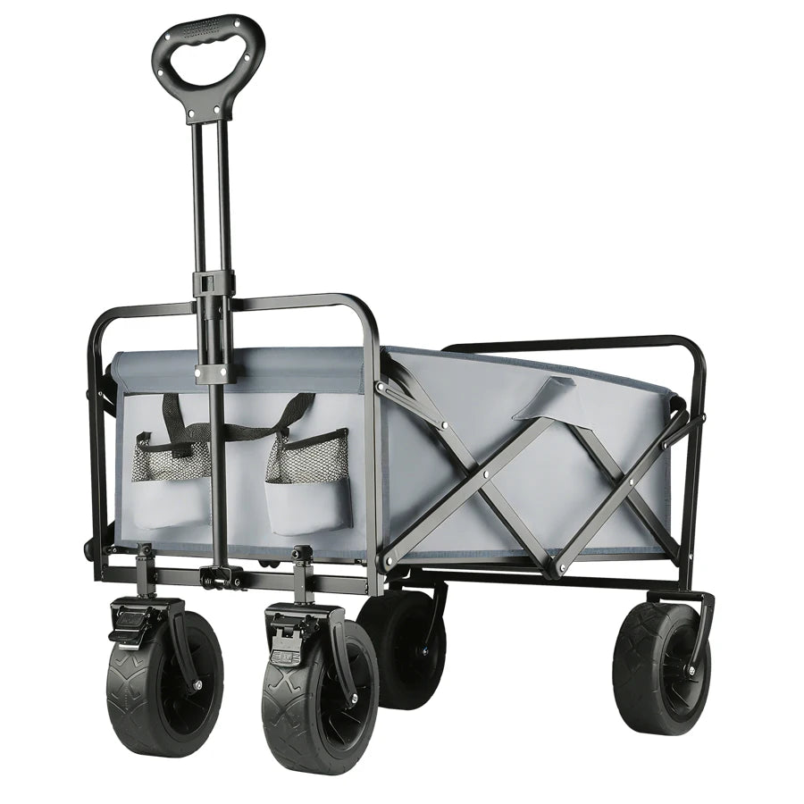 Large Weight Capacity Heavy Duty Cart Collapsible Folding Beach Wagon