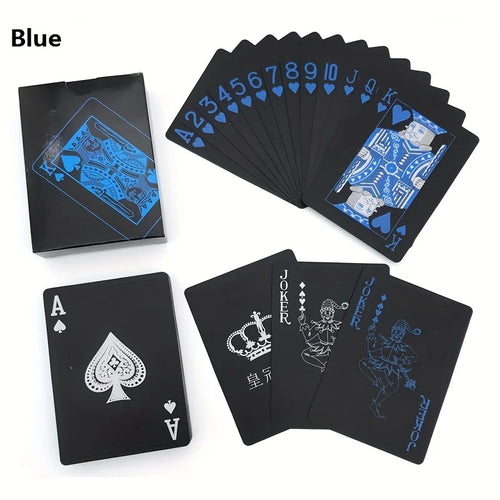 Waterproof PVC Illusionist Poker Cards - Durable & Aesthetically