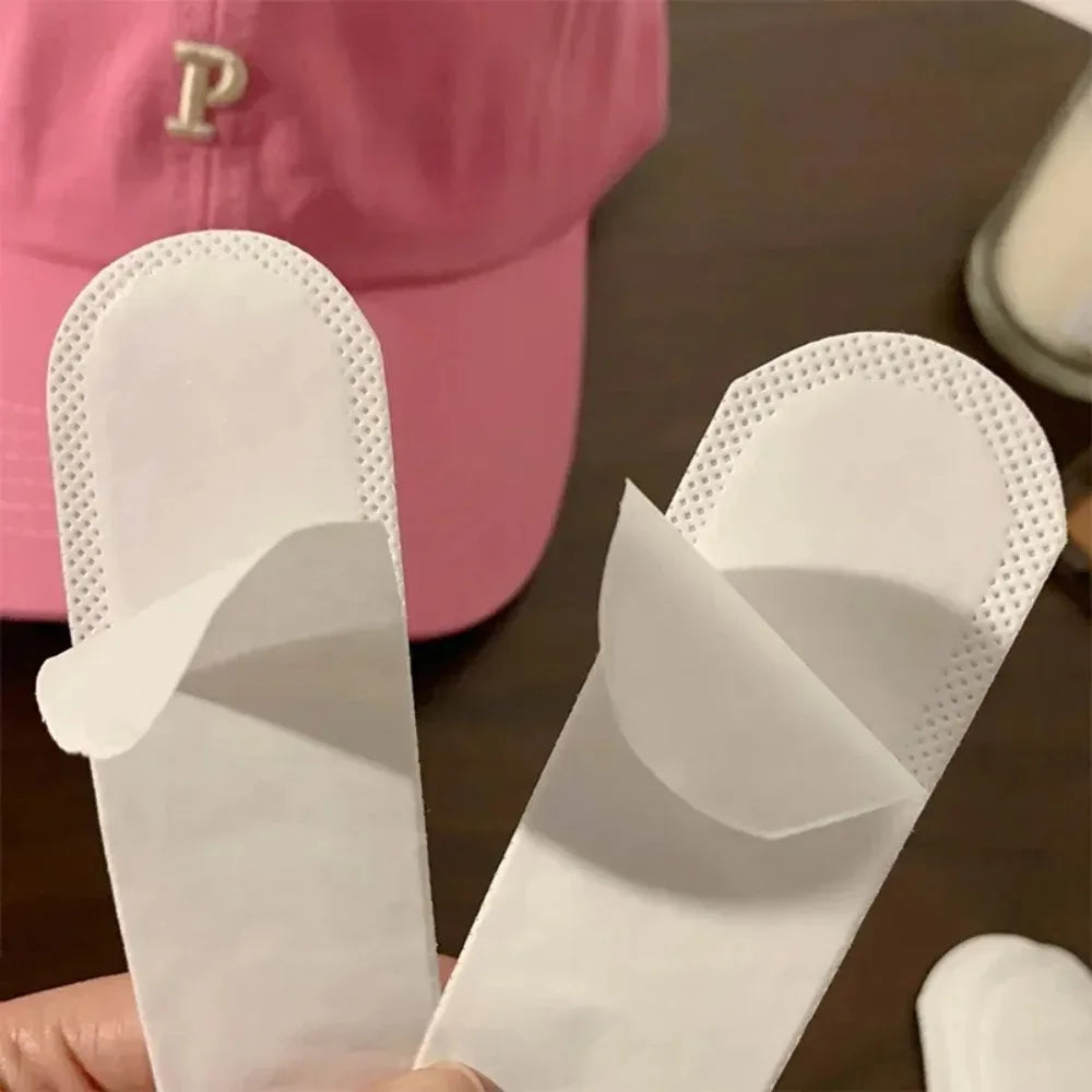 Disposable Hat Sweat Pad Adjustable Absorbent Hat Liner for Baseball