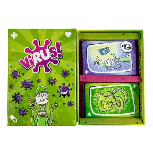 Virus 1 2 3 Board Game Halloween The Contagiously Fun Card Game