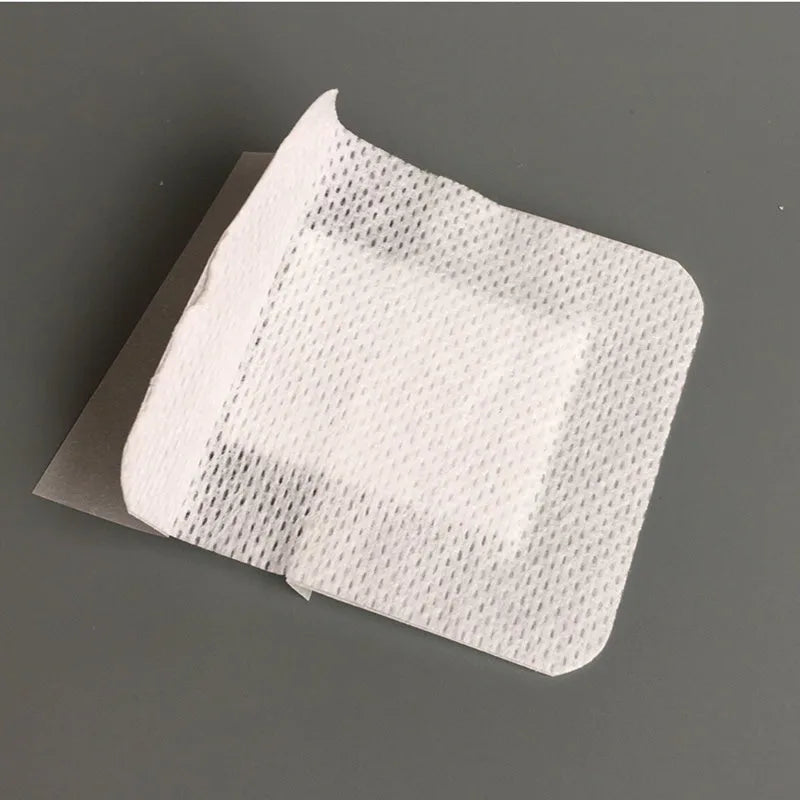 12/25pcs Large Size Hypoallergenic Non-woven Medical Adhesive Wound