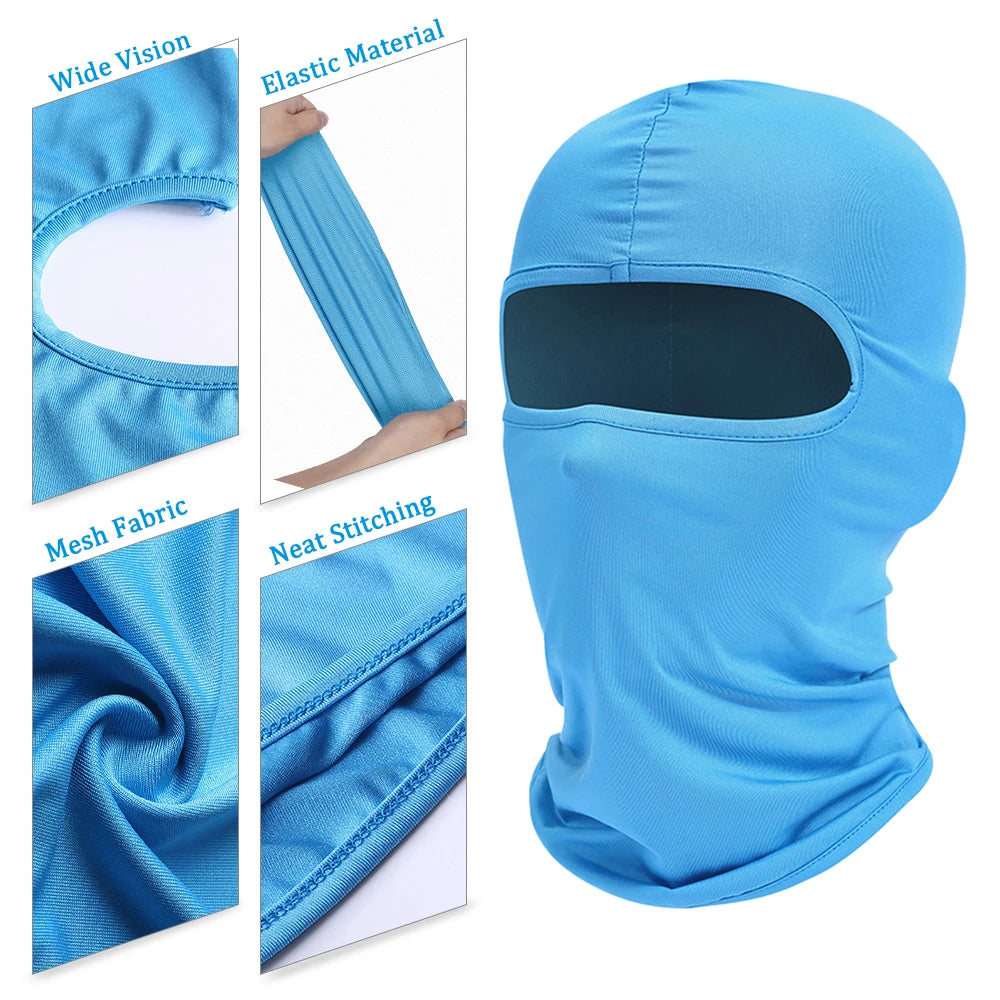 Bicycle Full Face Mask Breathable Balaclava Mask Windproof Dustproof