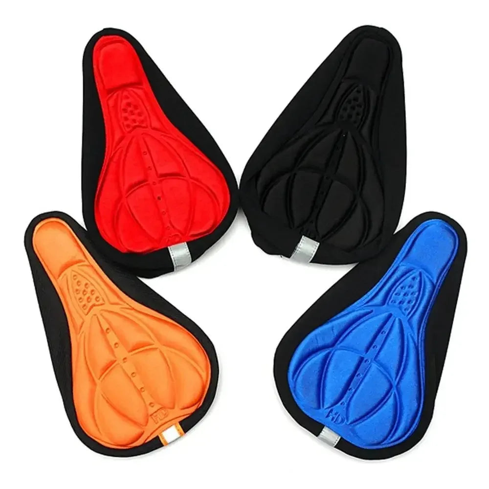 2025 Bicycle Saddle 3D Soft Cycling Seat Cover MTB Mountain Bike