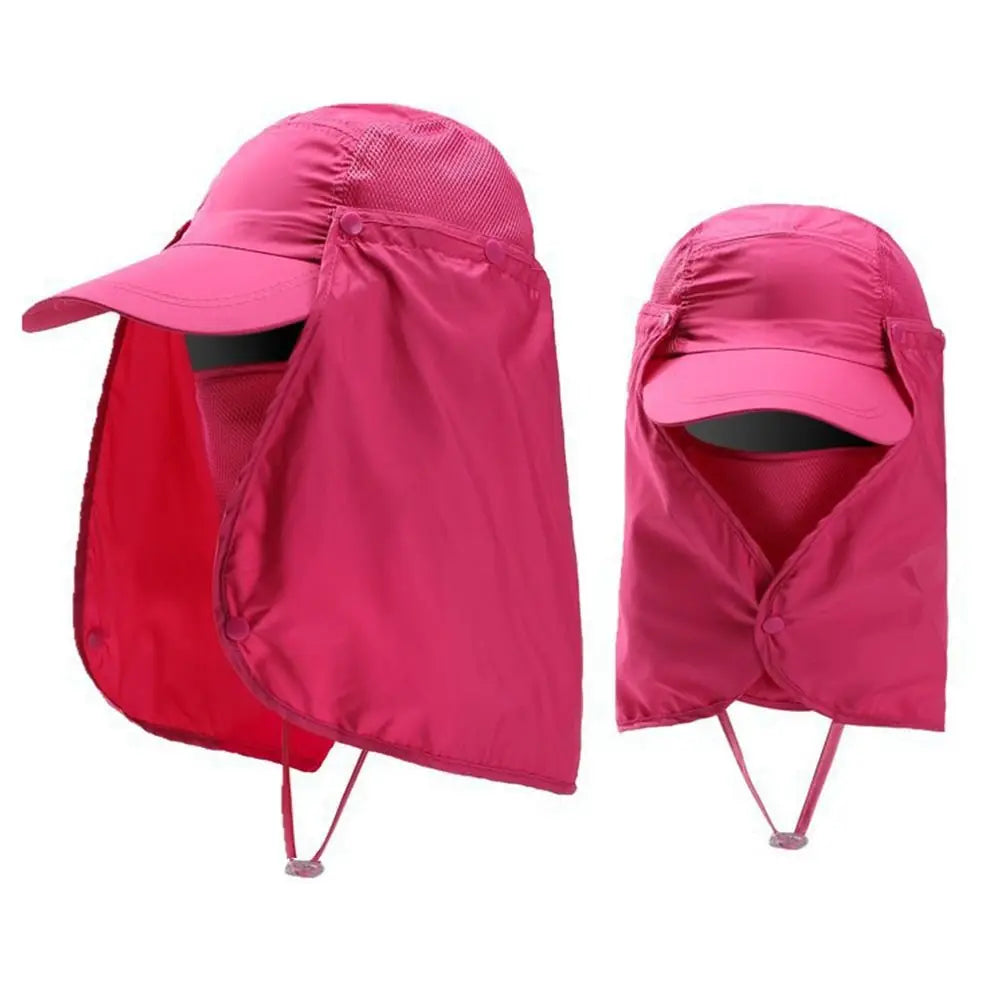 Summer Fishing Sun Hat Baseball Cap Outdoor Neck Face UV Sun