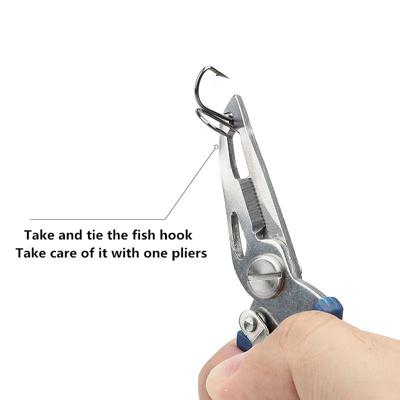 Fishing Pliers Fish Line Cutter Scissors Mini Fish Hook Remover