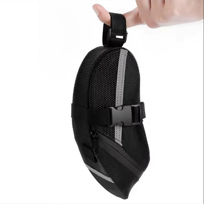 1 Pc Bicycle Saddle Bag Mountain Bike Tail Bag Bicycle Cushion Bag