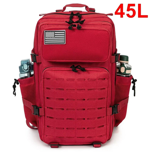 25/45L Women/men Backpack for Tactical Laser Cut Molle heavy duty