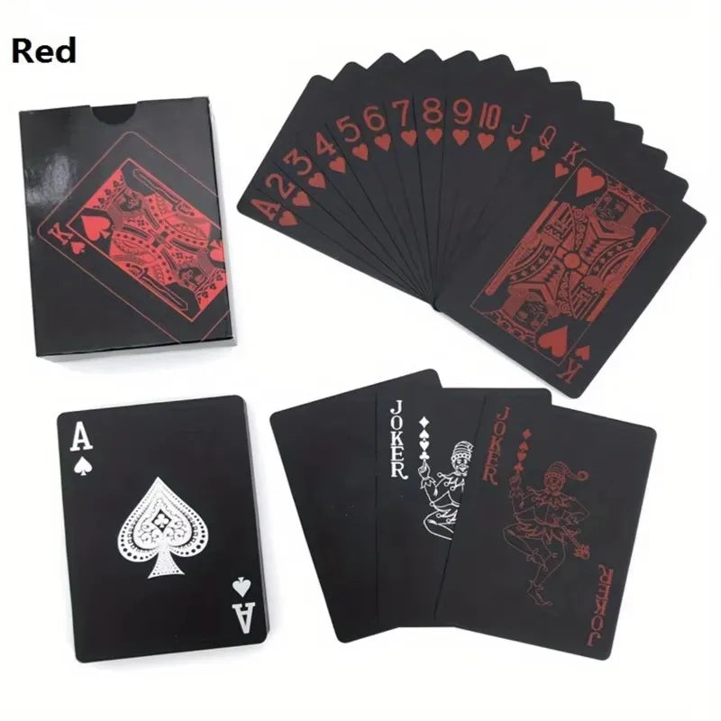 Waterproof PVC Illusionist Poker Cards - Durable & Aesthetically