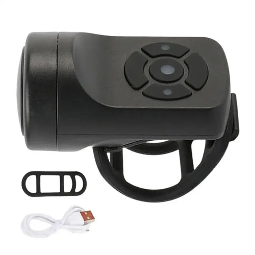 Bicycle Electric Bell Bike USB Charging Horn MTB Mountain Bike Warning