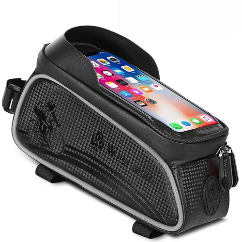 WEST BIKING Bicycle Bag Cycling Top Front Tube Frame Bag Waterproof