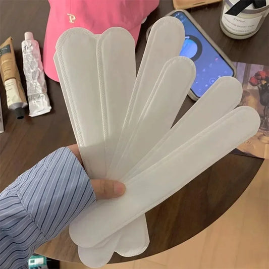 Disposable Hat Sweat Pad Adjustable Absorbent Hat Liner for Baseball