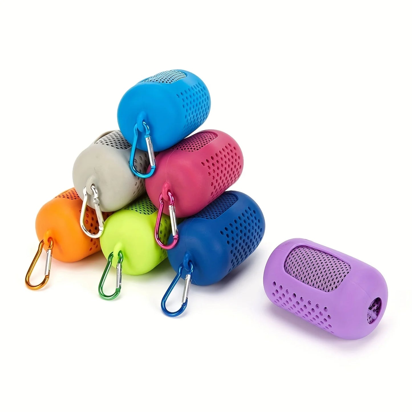 1Pcs Quick-Drying Sports Towel with Storage Box and Cooling Ice