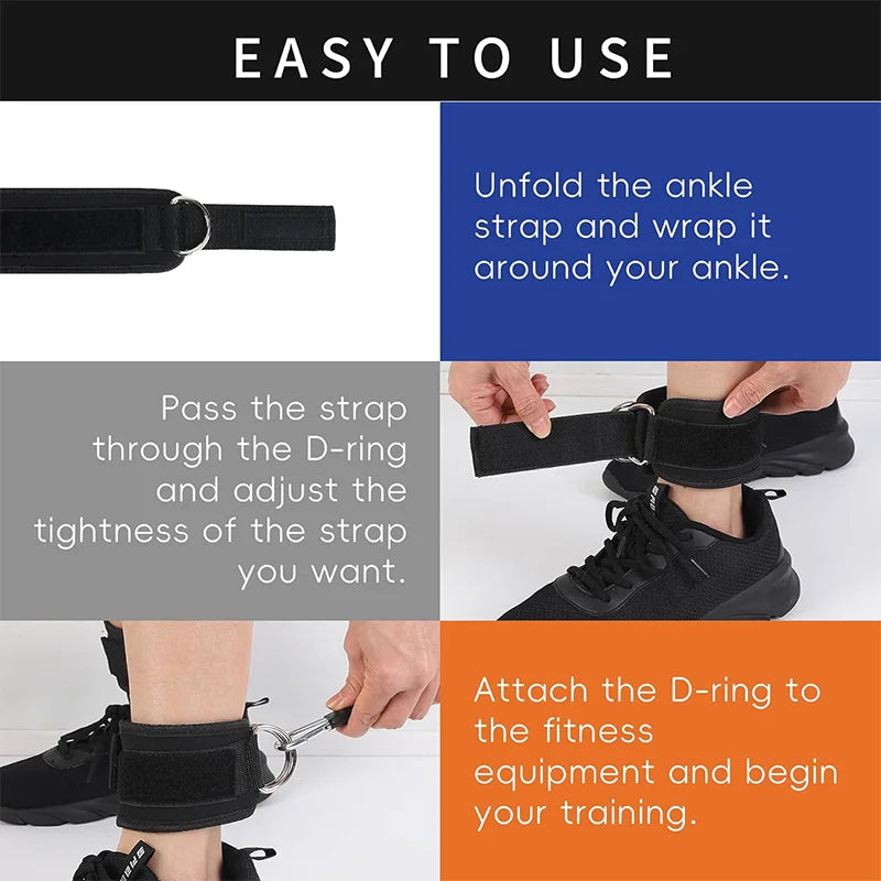 Fitness Ankle Buckle, Leg Training, Hip Training Device, Ankle Loop,