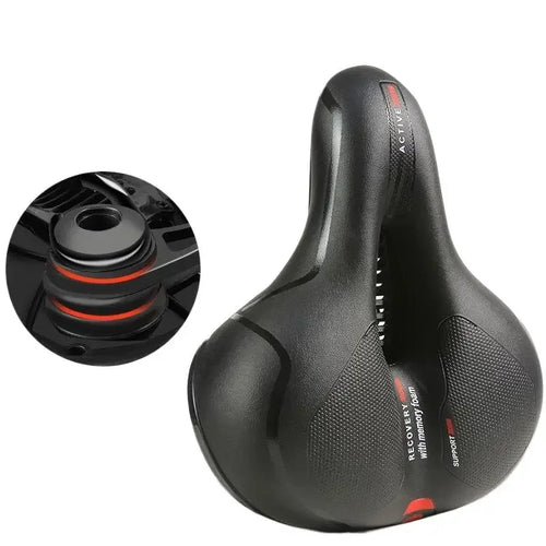 Hollow Breathable Bicycle Saddle Men Women MTB Road Bike Saddle Shock
