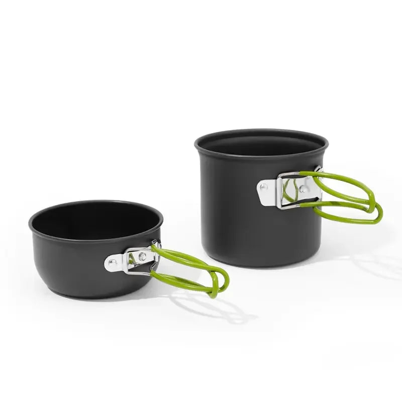 Ultralight Camping Cooking Utensils Outdoor Tableware Pot Set Hiking