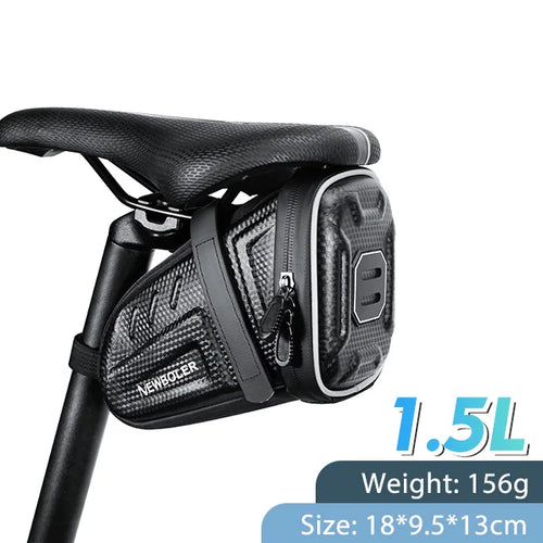 2025 NEW Waterproof Bicycle Saddle Bag MTB Road Bike Saddlebags