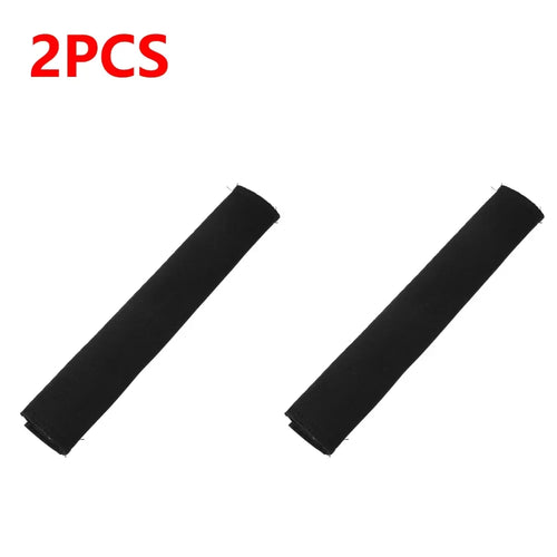 1-2PCS Bike Frame Chain Protectors - Neoprene Cycling Guards for Black