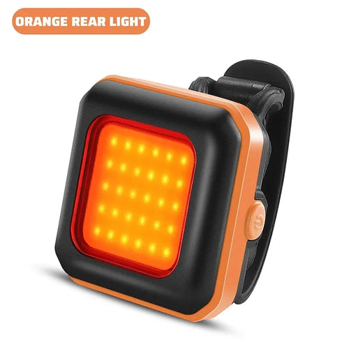 WEST BIKING Cycling Mini Front/Rear Lights 250mAh Rechargeable LED