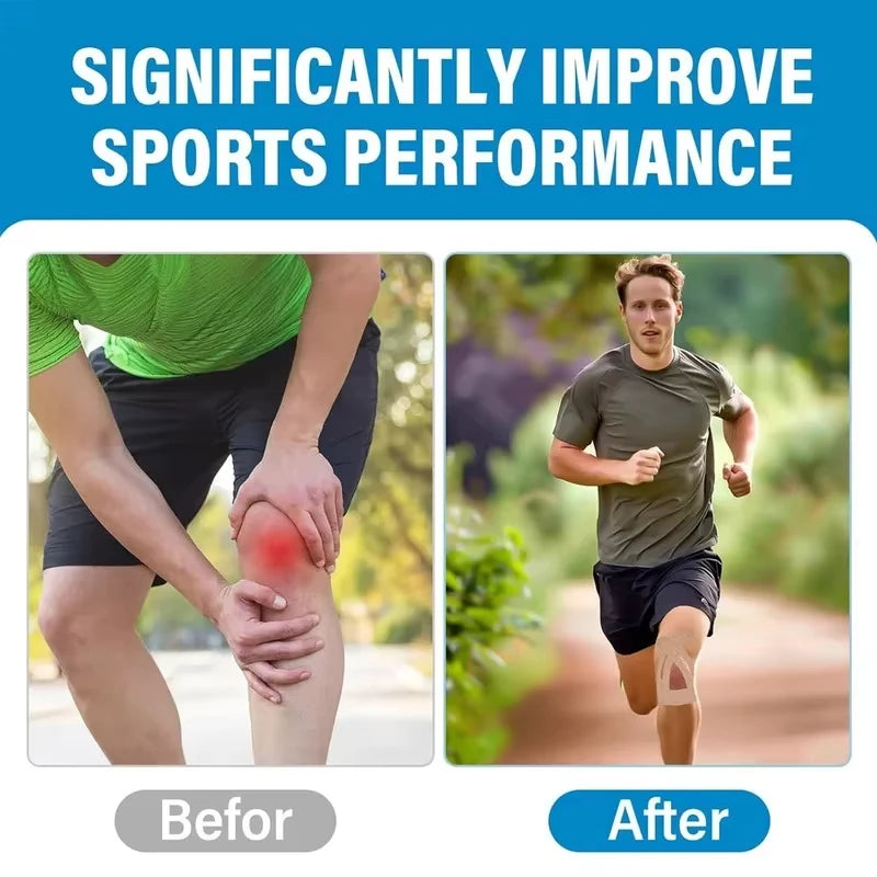 10PCS Kinesiology Tape for Knees,Waterproof & Elastic,Breathable Knee